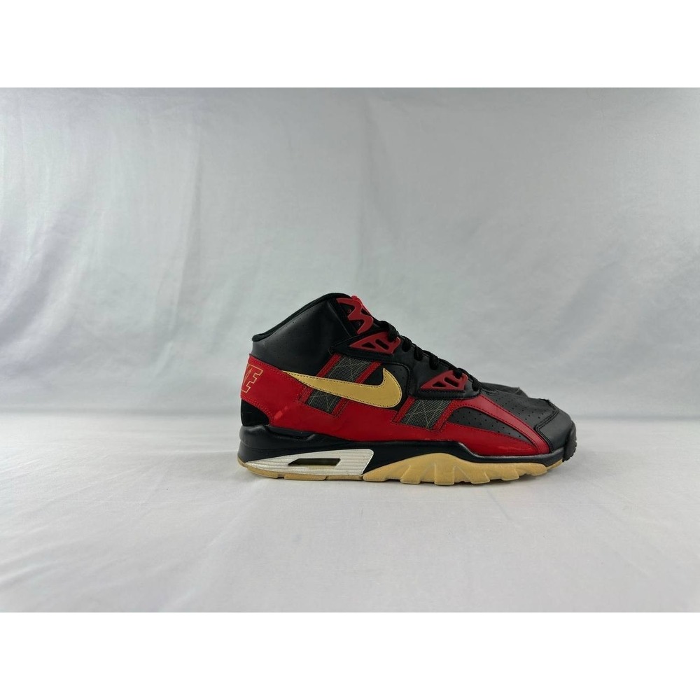 Nike Air Trainer SC High 'San Francisco 49ers' 2012 Men's 302346-070 Size 12